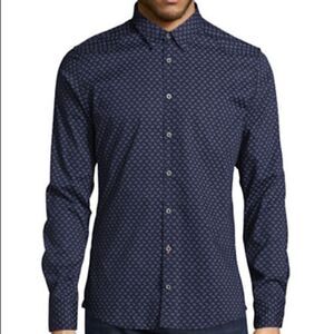 Hugo Boss Men's Extra-Slim Fit Print Shirt